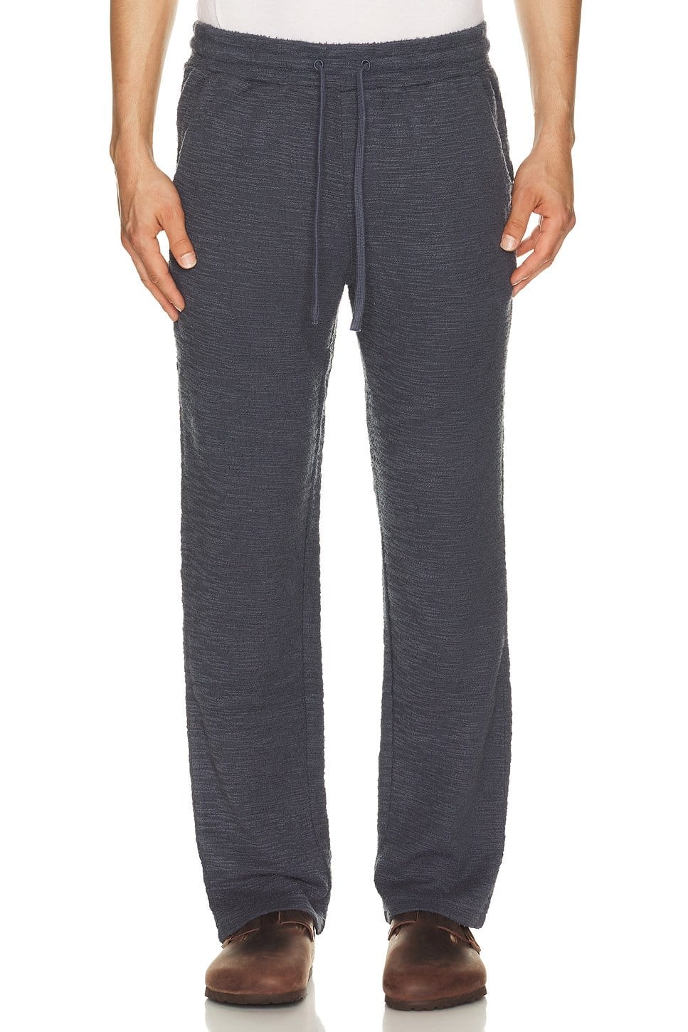 Revolve Hugo Boucle Pant in Navy