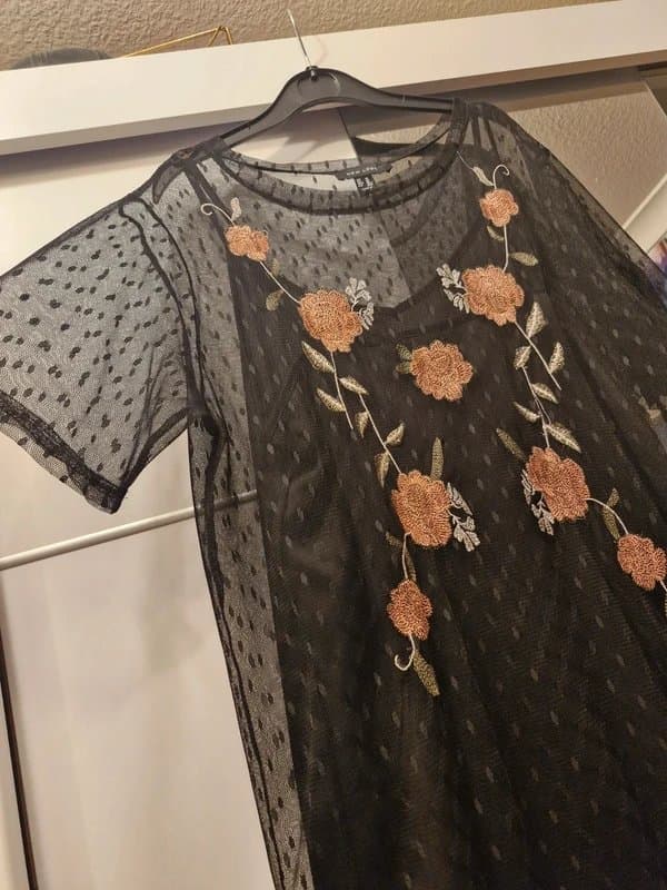 New Look Beautiful light black dress