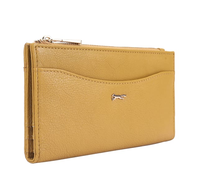 Paul Costelloe Paul Costelloe Women's Nynph Leather Purse in Gold - 2