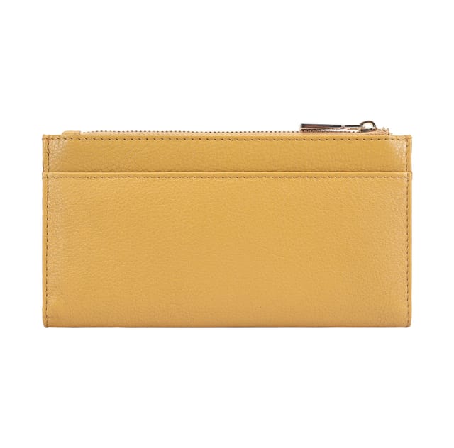 Paul Costelloe Paul Costelloe Women's Nynph Leather Purse in Gold - 3