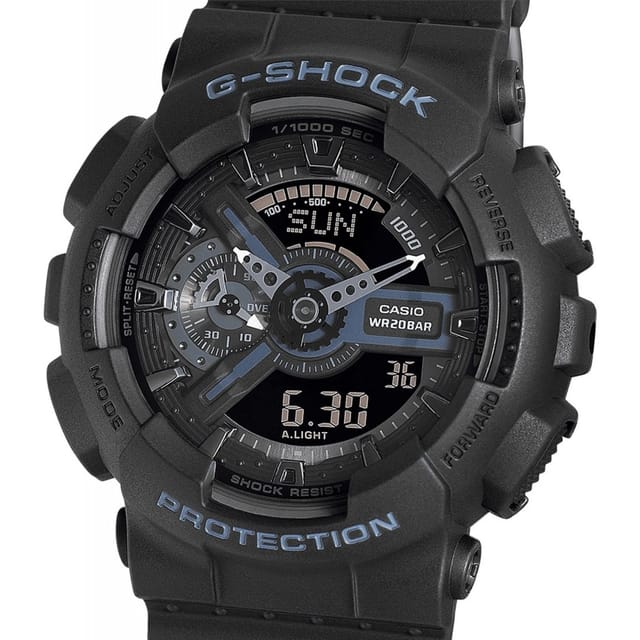 Casio Casio Men's GA-110-1BER G-Shock 51mm Quartz Watch in Black - 3
