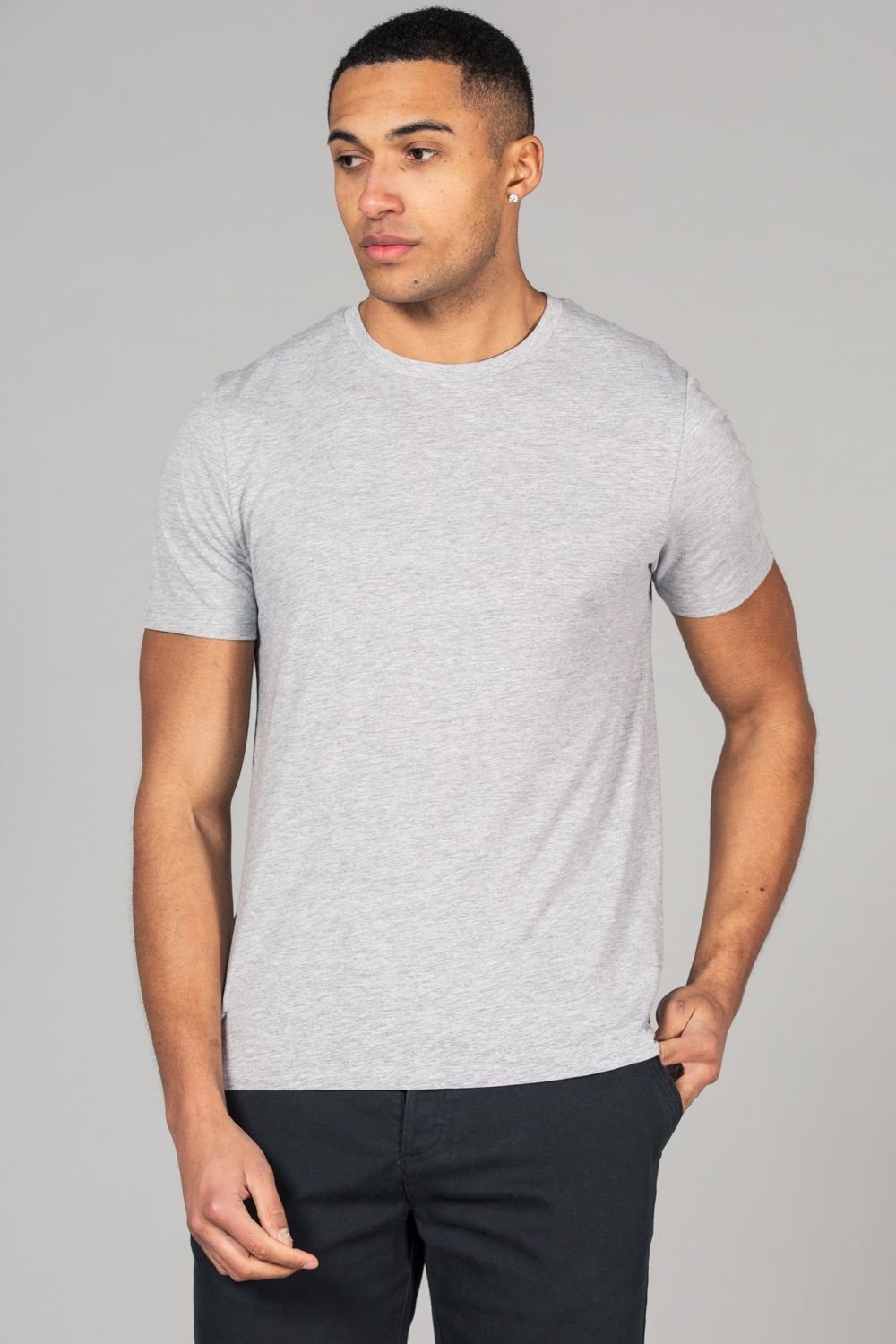 Tokyo Laundry Tokyo Laundry Men's Cotton 5-Pack Short Sleeve T-Shirts in Light Blue - 4