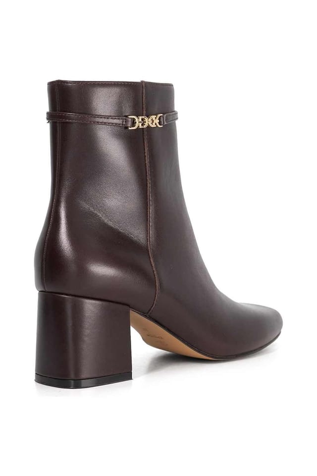 Dune London Dune London Women's 'Oaklee' Leather Ankle Boots in Brown - 3