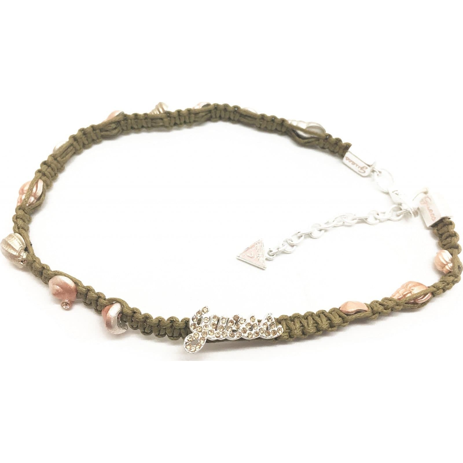 Guess Guess Green Rope Necklace for Women