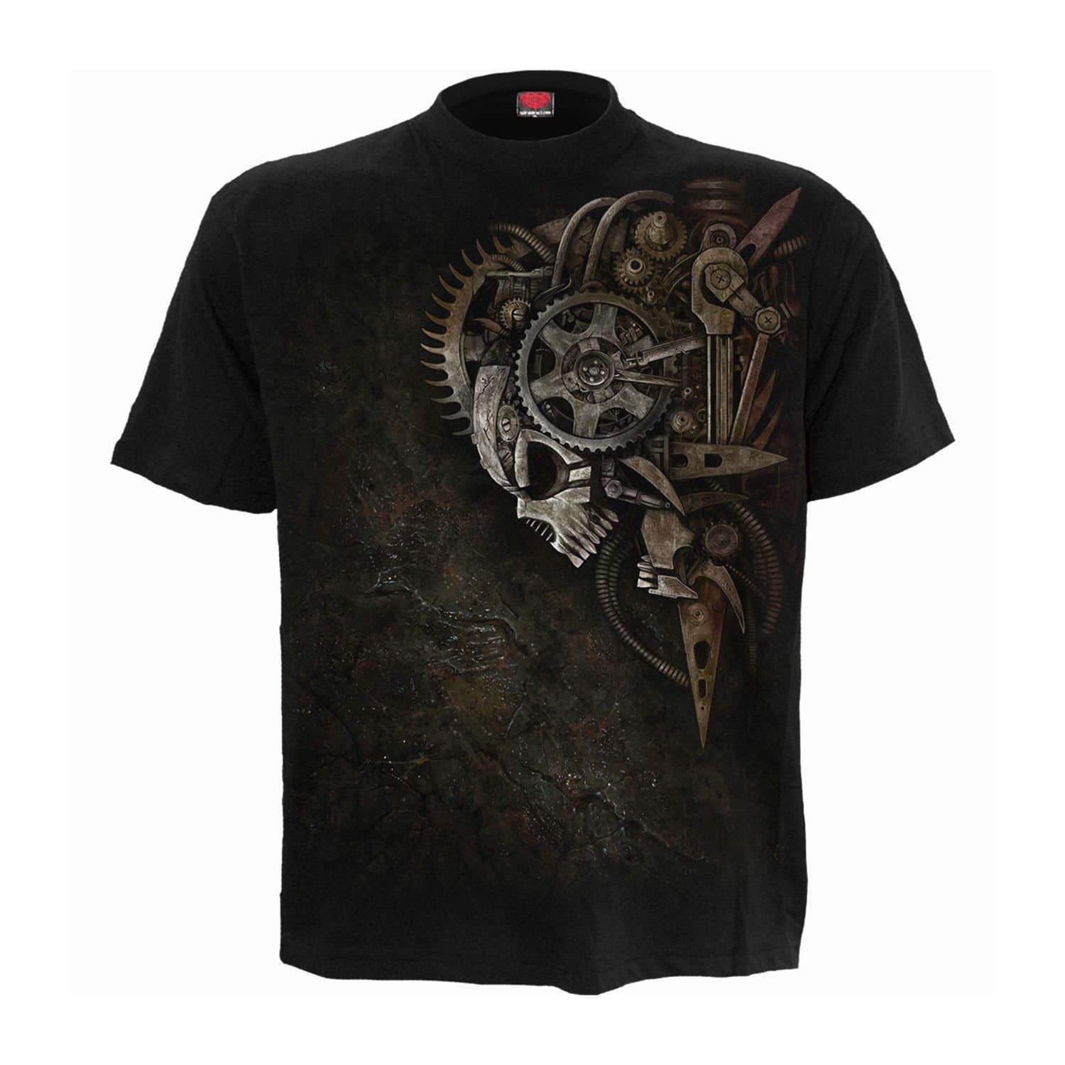 Spiral Direct Spiral Direct Men's Diesel Punk Back Print T-Shirt in Black
