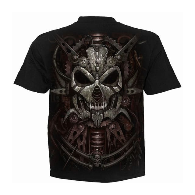 Spiral Direct Spiral Direct Men's Diesel Punk Back Print T-Shirt in Black - 2