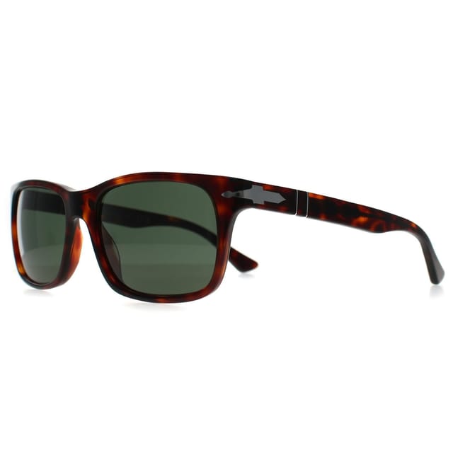 Persol Persol Men's Rectangle Havana Green PO3048S in Brown - 2