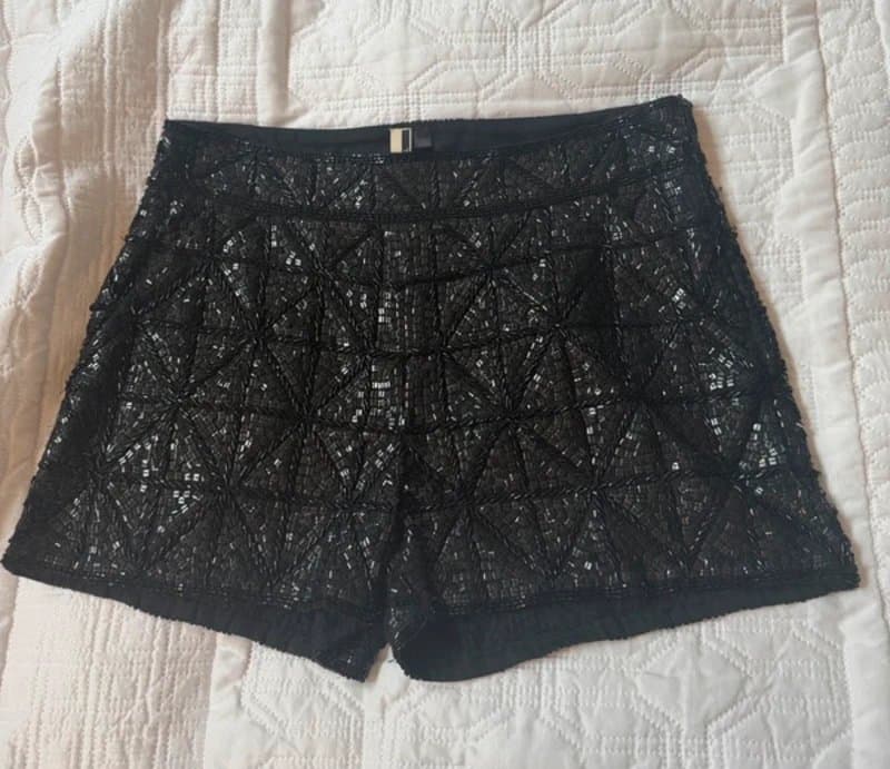 Topshop Topshop embellished shorts - 10