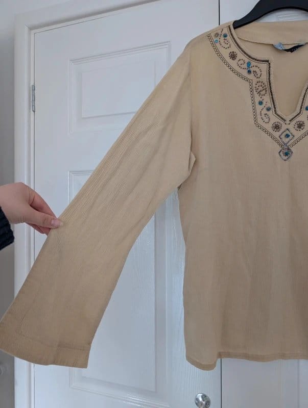 Fashion Extra 100% cotton tunic style top - 1