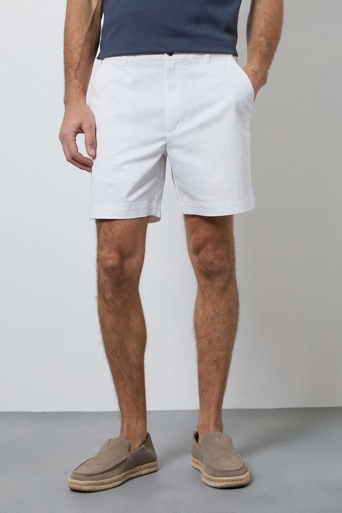 Maine Maine Men's White Premium Skipper Shorts