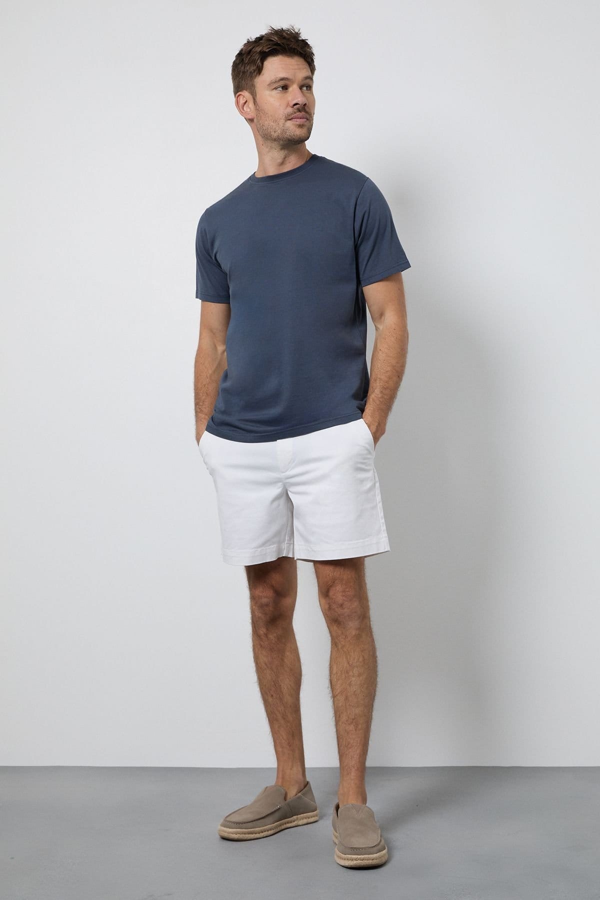 Maine Maine Men's White Premium Skipper Shorts - 4