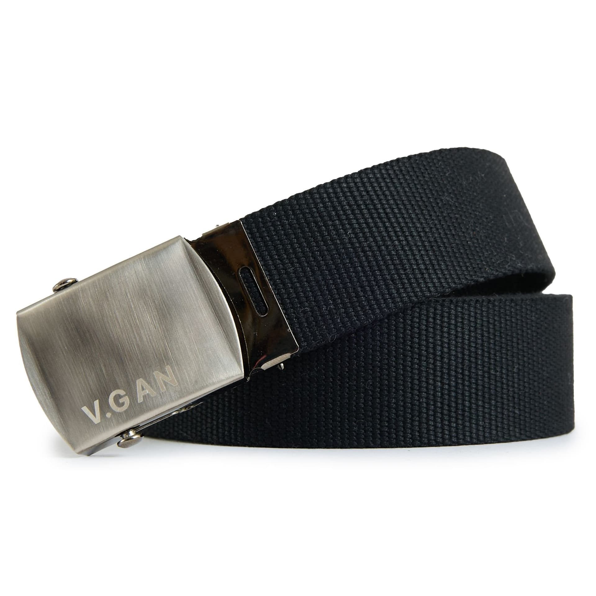 V.GAN V.GAN Men's Clip 3.5Cm Belt in Black