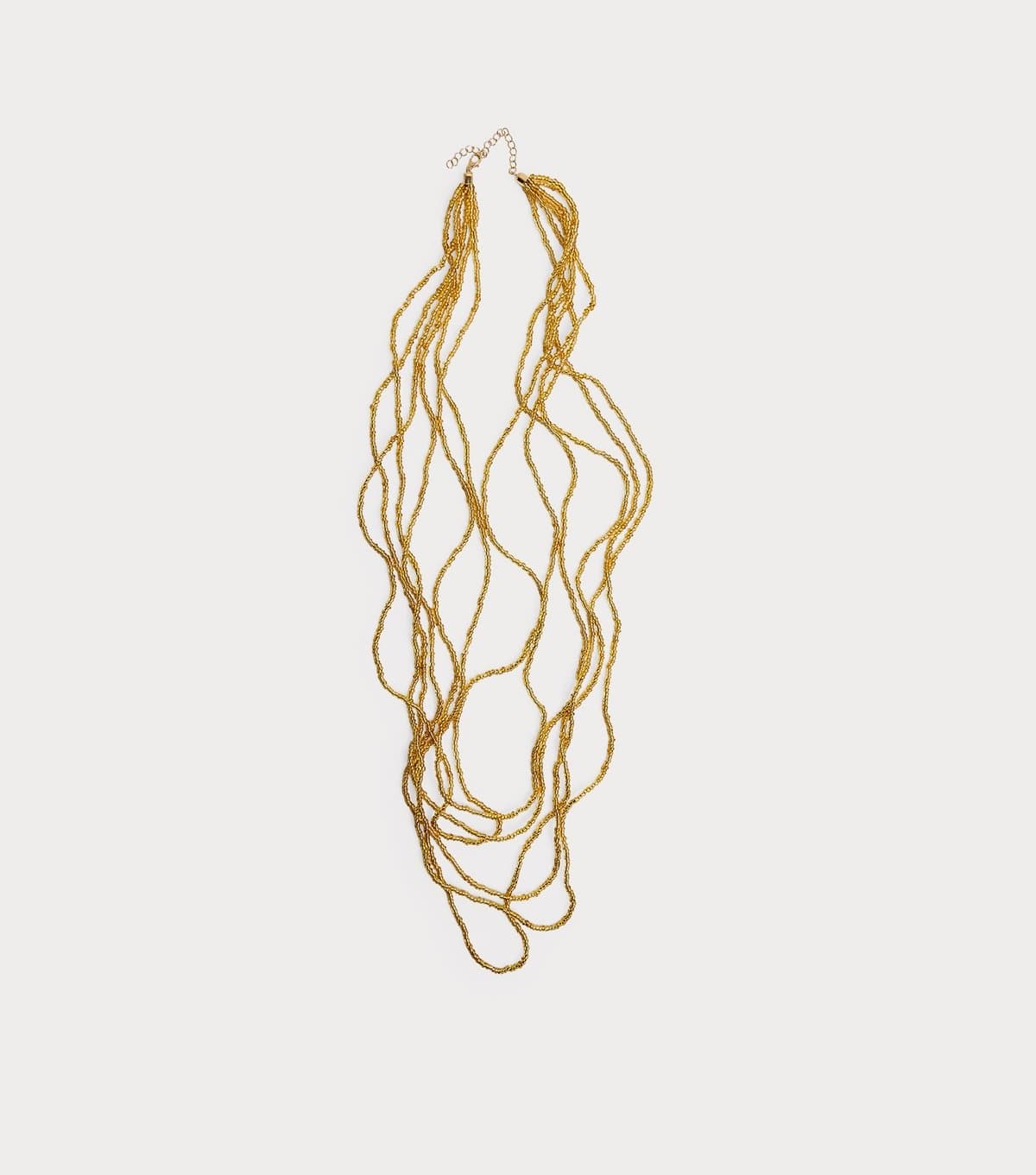 Public Desire Public Desire Gold Long Beaded Necklace