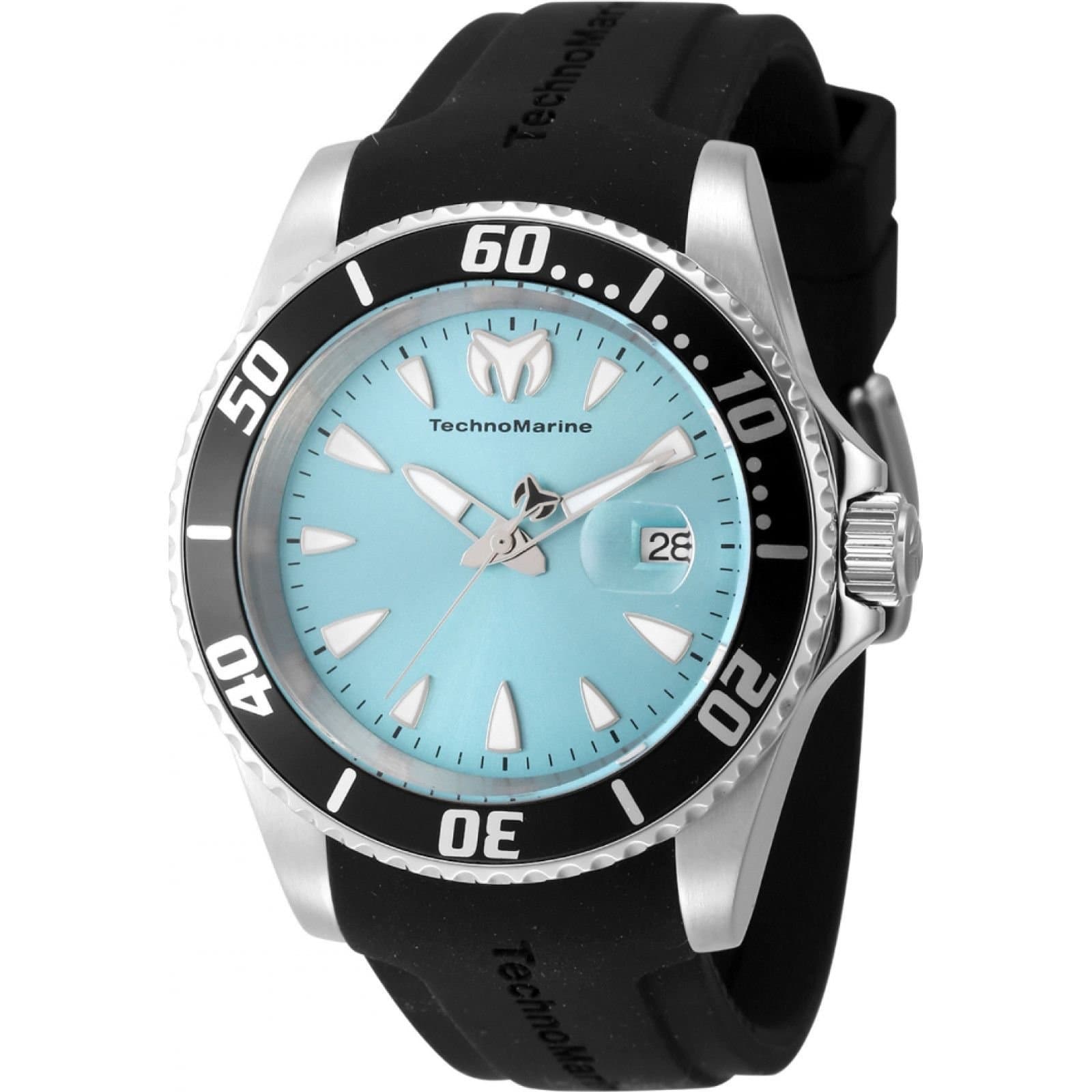 TechnoMarine TechnoMarine Men's TM-224002 Manta 42mm Quartz Watch in Black