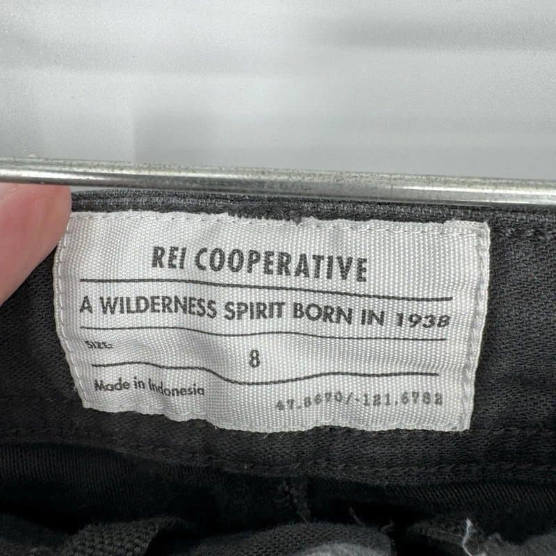 REI Rei coop pants womens 8 gray trailsmith cargo hiking outdoor gorpcore granola