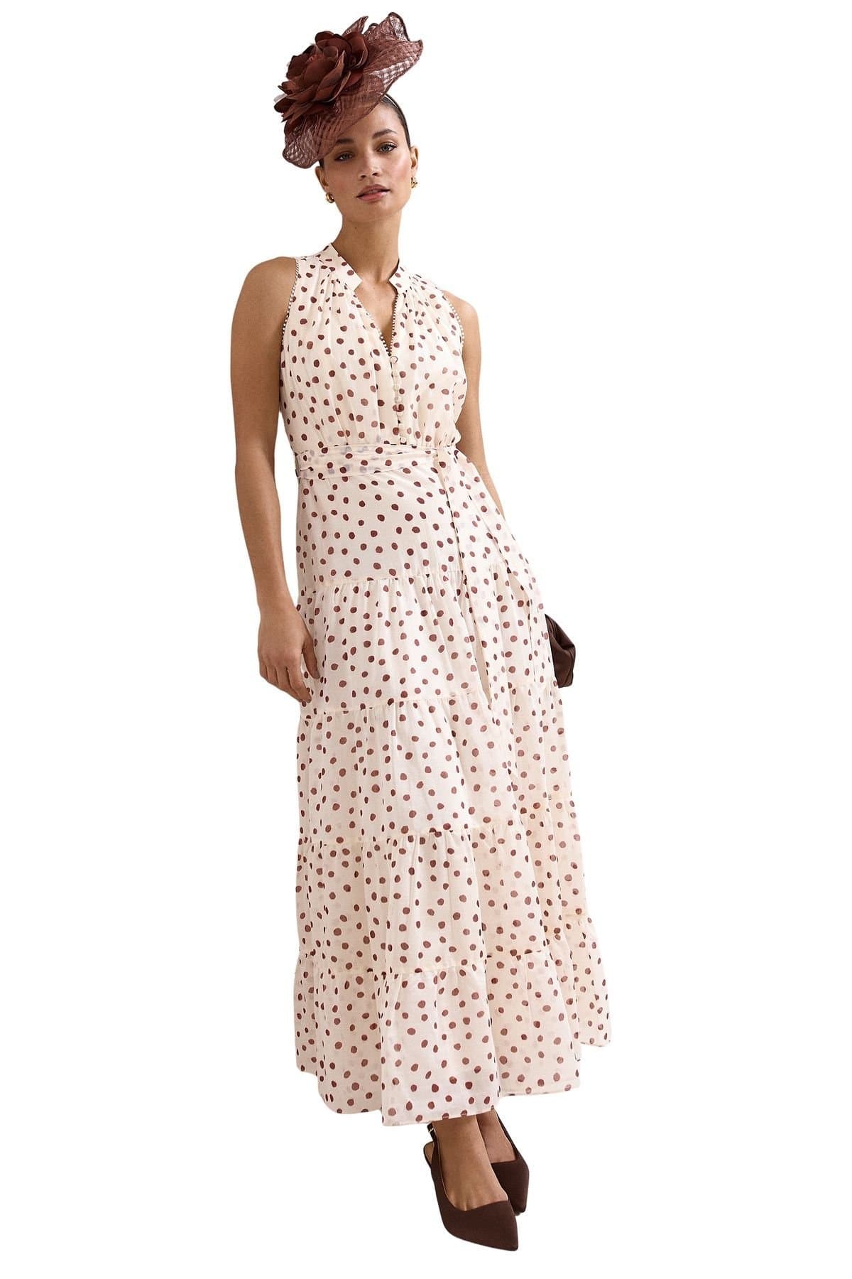 Phase Eight Phase Eight Women's Petite Nita Maxi in Cream