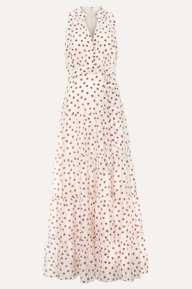 Phase Eight Phase Eight Women's Petite Nita Maxi in Cream - 2
