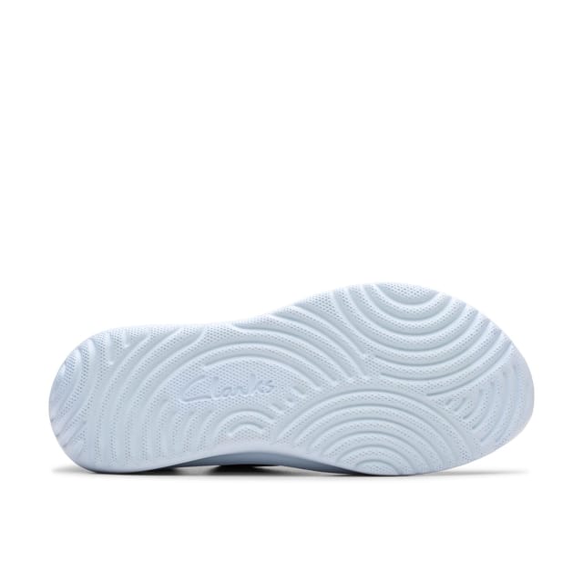 Clarks Clarks Women's Solevana Tie Light Blue Trainers - 3