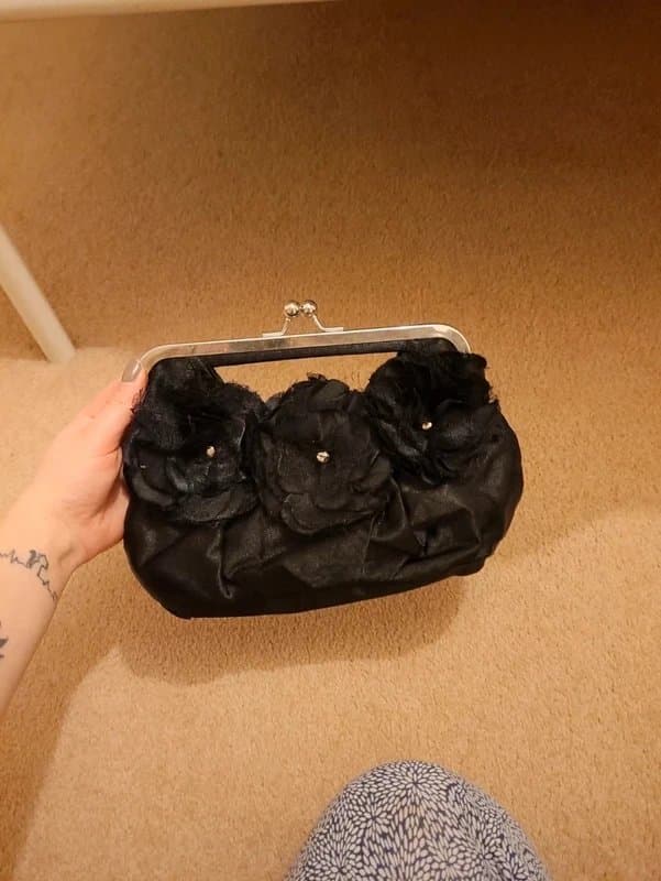 New Look New Look floral clutch bag