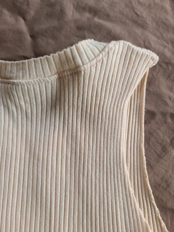 Topshop Topshop Cropped Knit Tank Medium