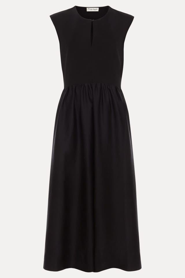 Phase Eight Phase Eight Women's Jenny Mix Woven Dress in Black - 2
