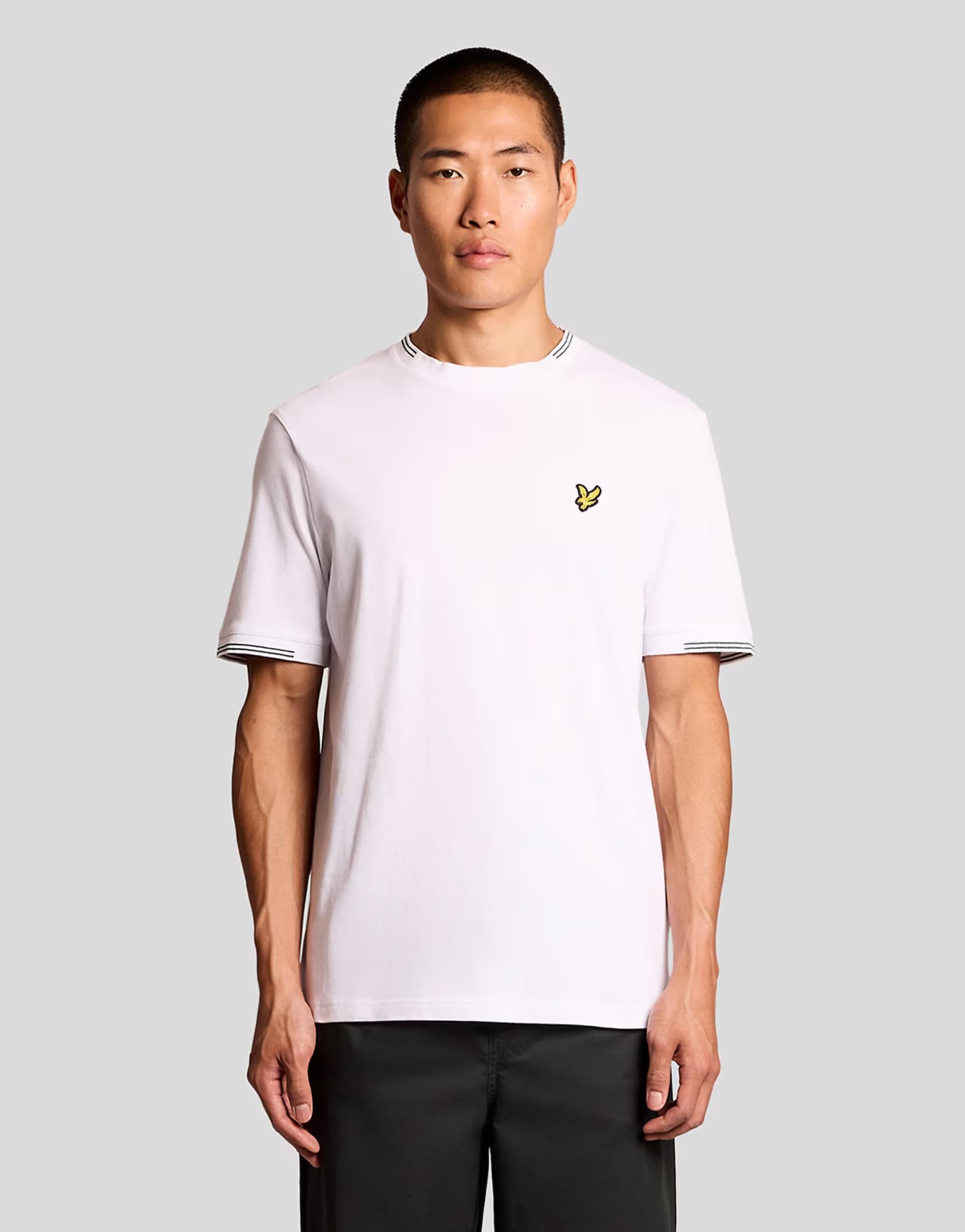 ASOS Lyle & Scott Trousers everyday trousers in z865 jet black