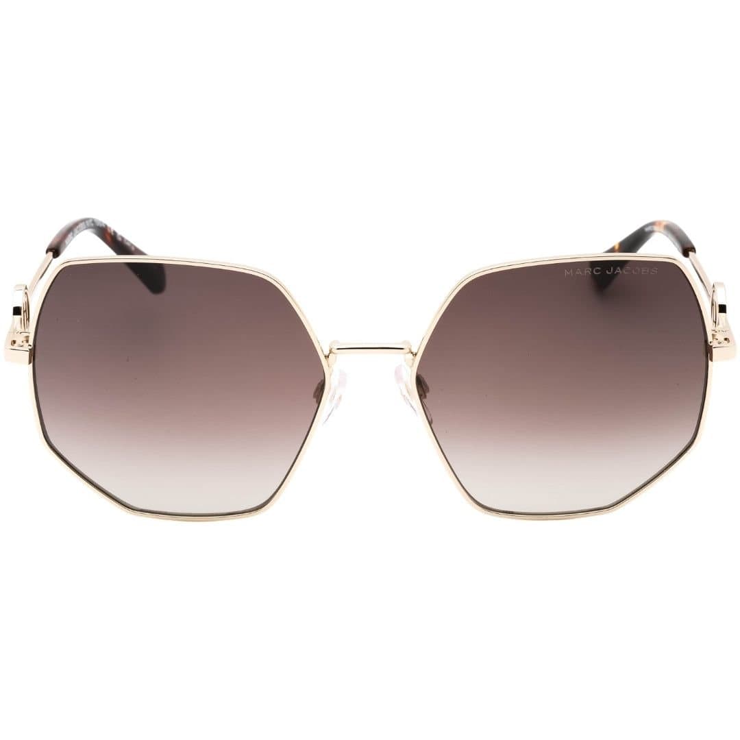 Marc Jacobs Marc Jacobs Men's Havana Leg Ends Gold Sunglasses