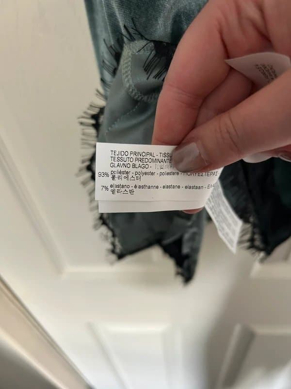 Bershka Bershka velvet lace top