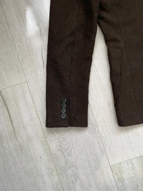 ASOS ASOS Brown Herringbone Suit 38S Jacket W32 L30 Trousers