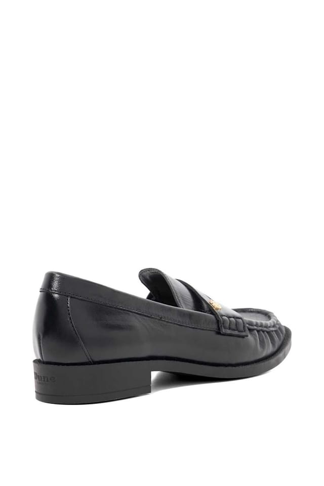 Dune London Dune London Women's 'Galex' Leather Loafers in Black - 3