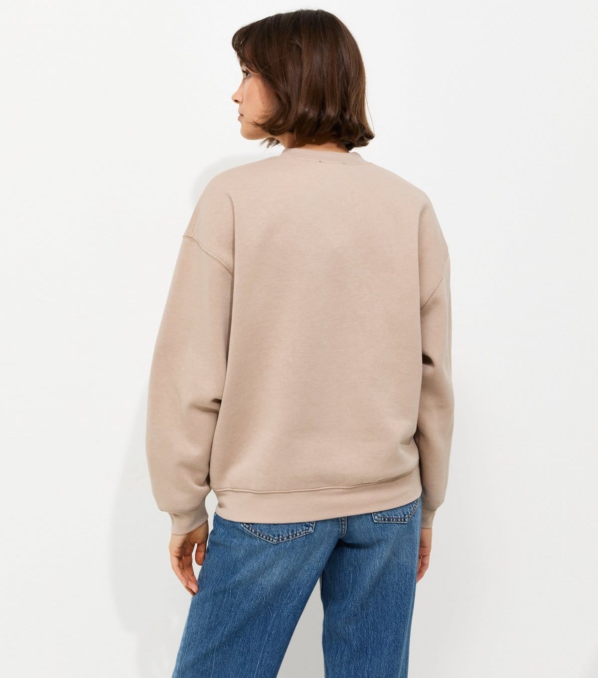 New Look Women's Light Brown Cotton Rich Relaxed Sweatshirt New Look - 4