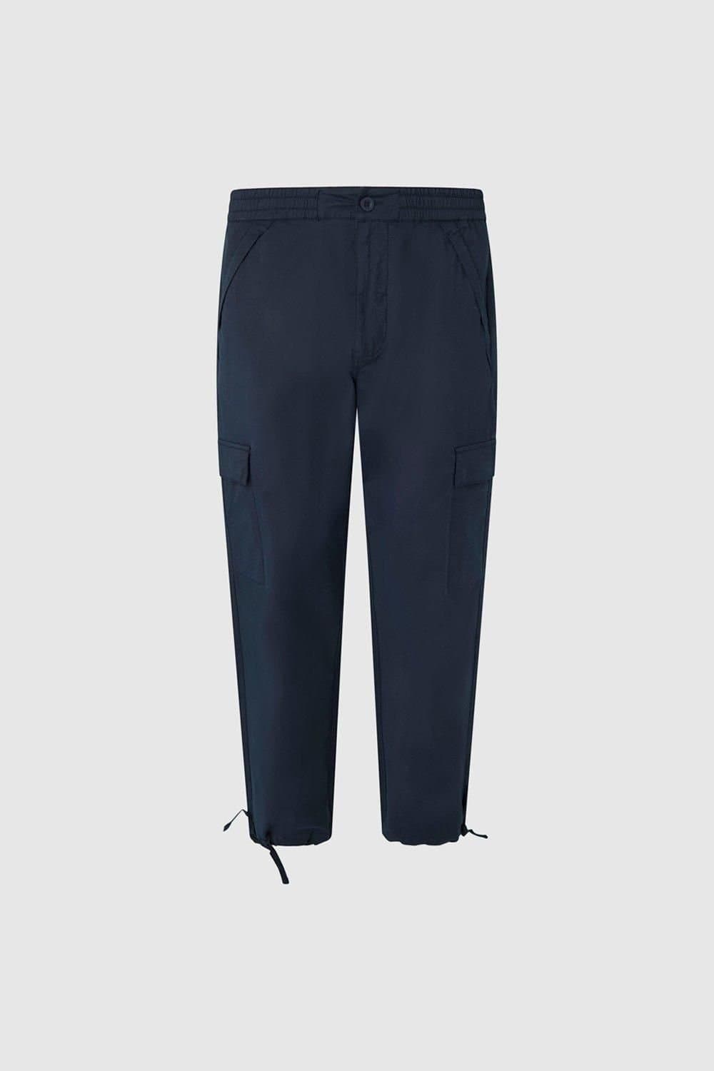 Pepe Jeans Pepe Jeans Navy Relaxed Straight Cargo Pants