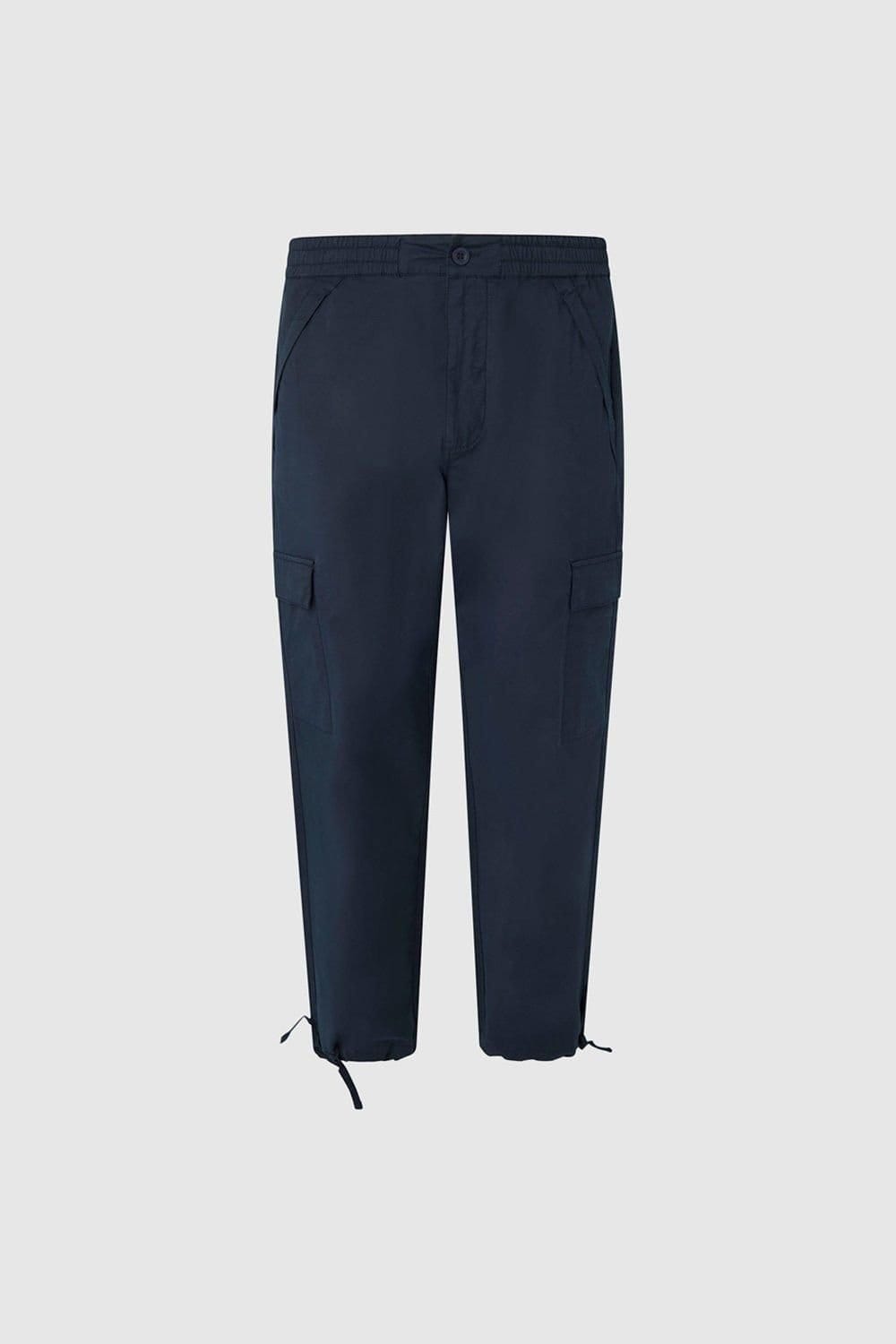 Pepe Jeans Pepe Jeans Men's Relaxed Straight Cargo Pant Navy - 1