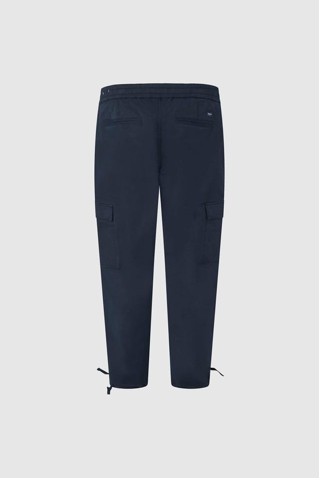 Pepe Jeans Pepe Jeans Men's Relaxed Straight Cargo Pant Navy - 2