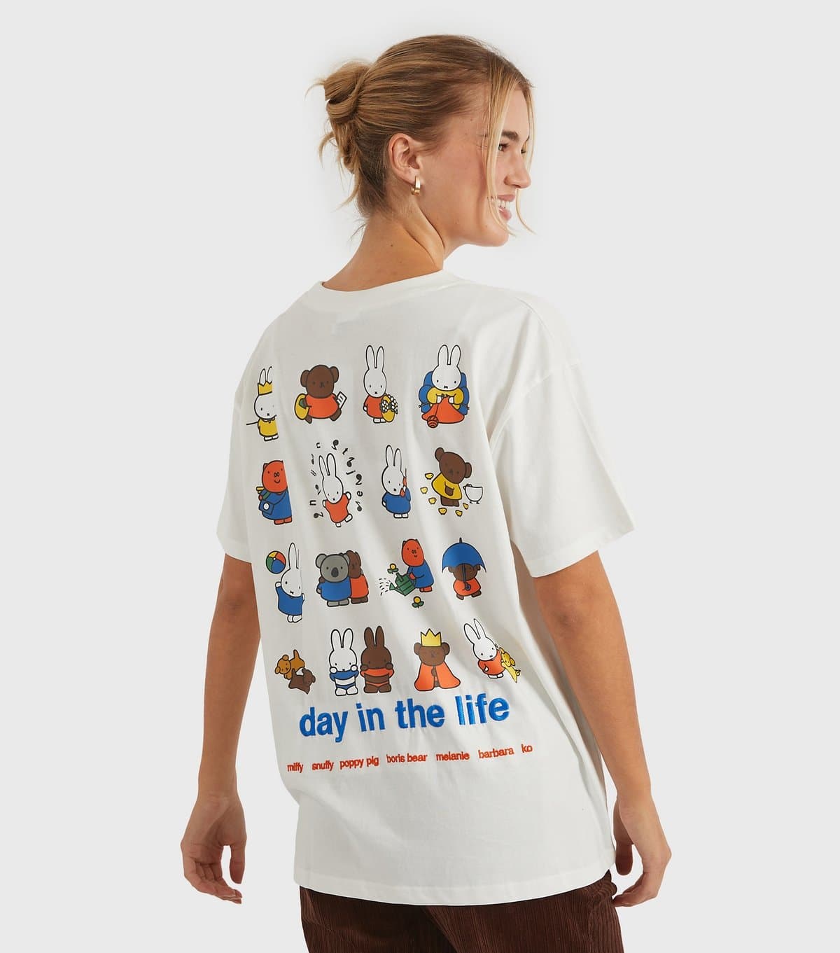 Skinnydip Women's White Miffy Day in the Life Top Skinnydip New Look