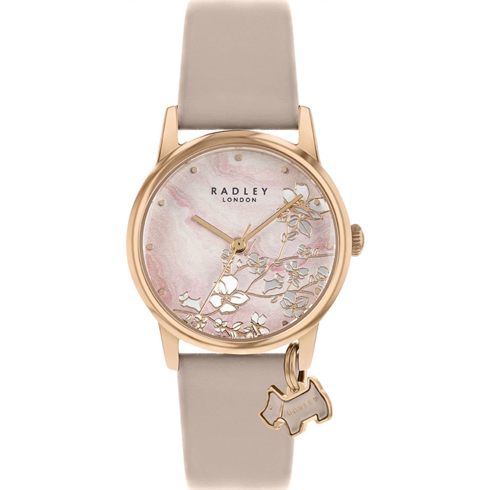 Radley Radley Women's RY2884 Botanical Floral 30mm Quartz Watch in Pink