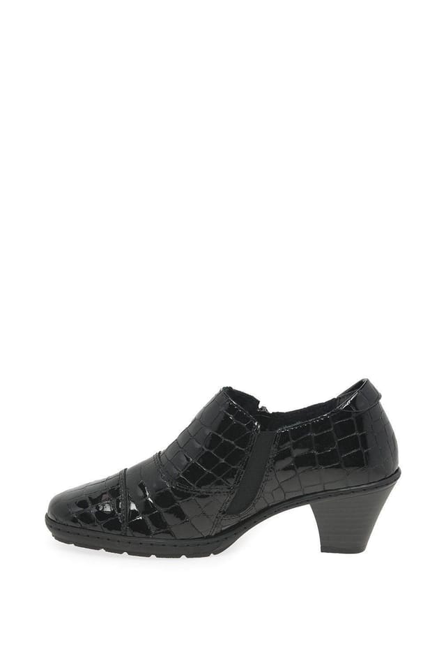 Rieker Rieker Women's 'Tease' High Cut Court Shoes in True Black - 2