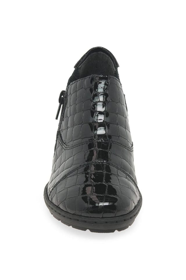 Rieker Rieker Women's 'Tease' High Cut Court Shoes in True Black - 3