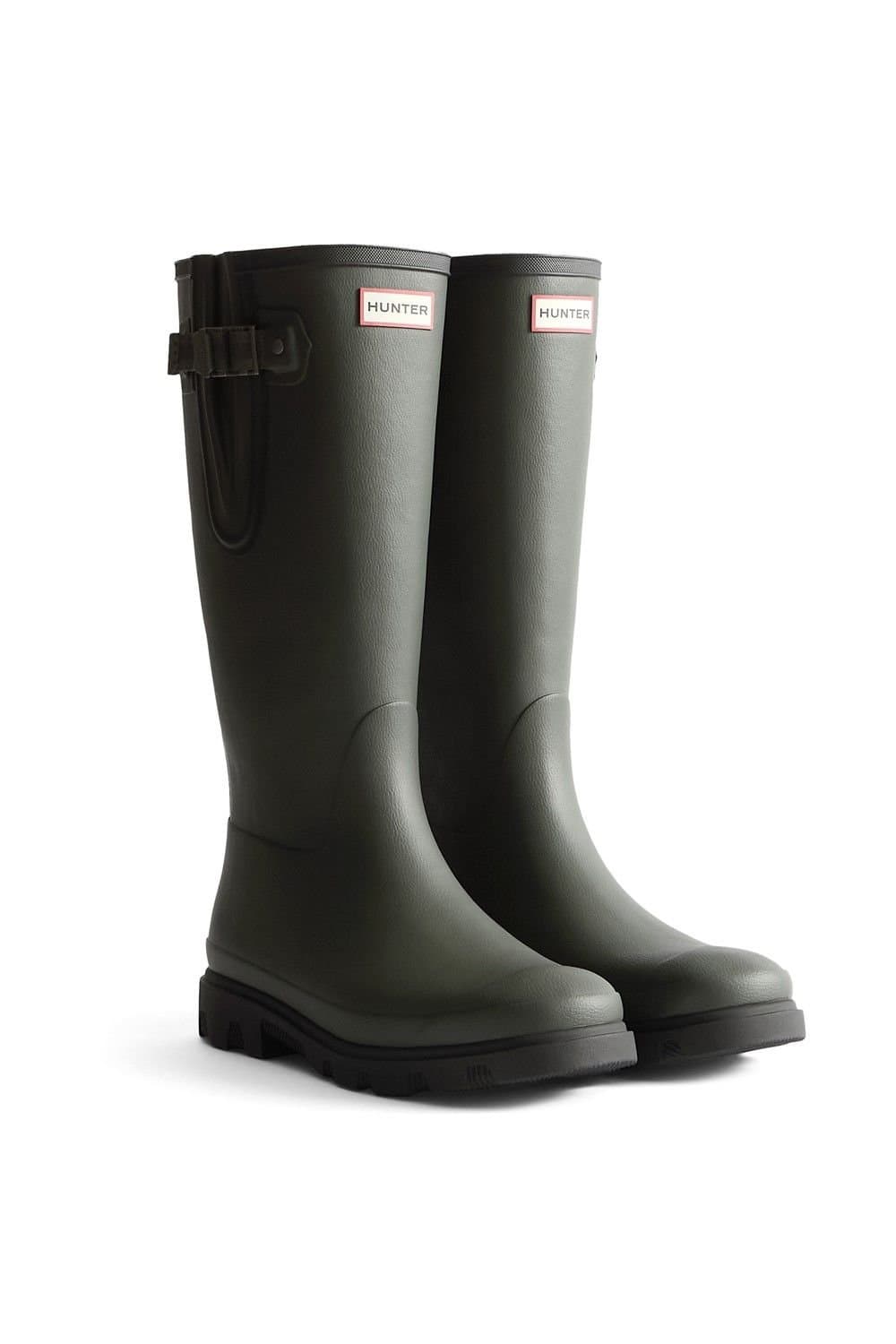 Hunter Hunter Women's Field Downpour Adjustable Boot in Dark Olive