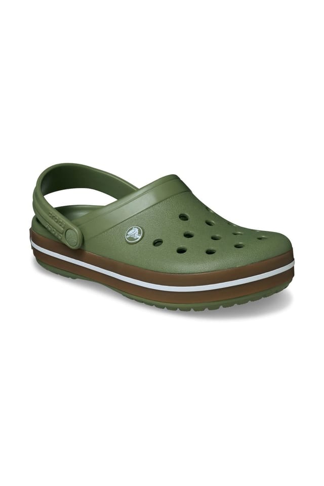 Debenhams Debenhams Women's Croc Band Gum Sole Cargo in Green - 2