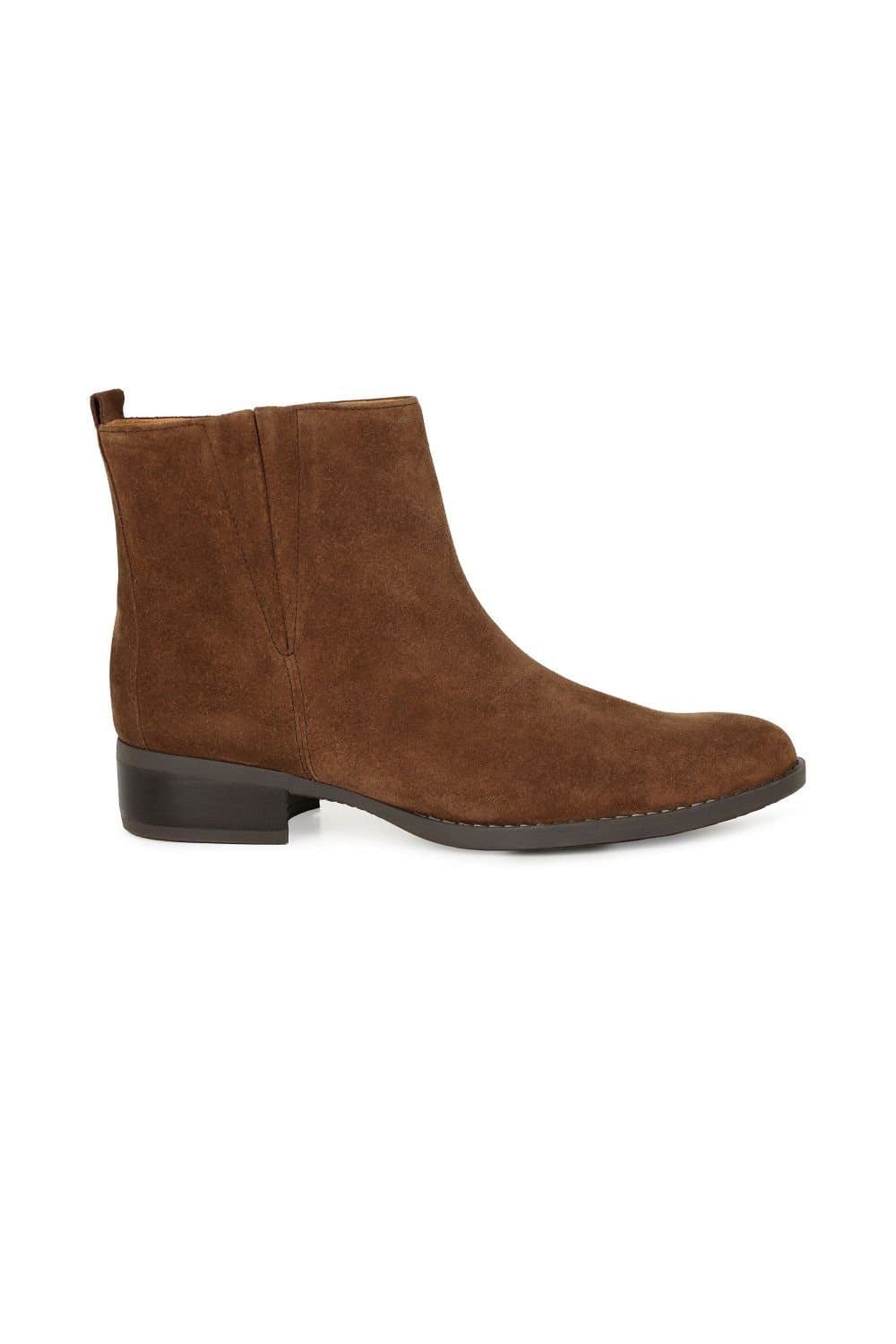 Gabor Gabor Women's 'Gibside' Low Heeled Ankle Boots in Brown