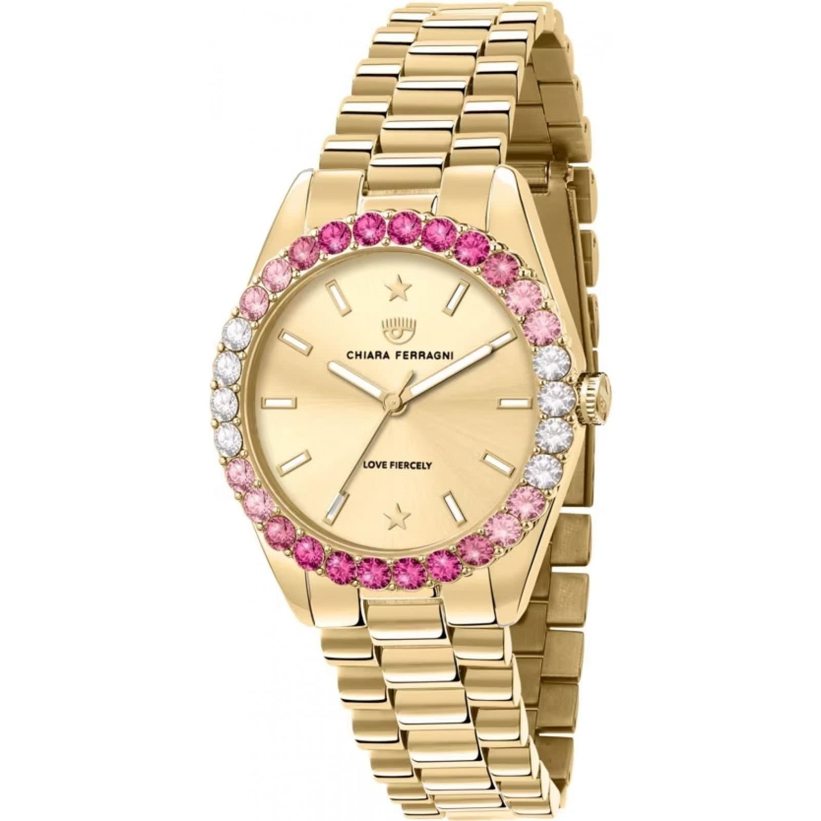 Chiara Ferragni Chiara Ferragni Women's R1953100501 34mm Quartz Watch in Gold