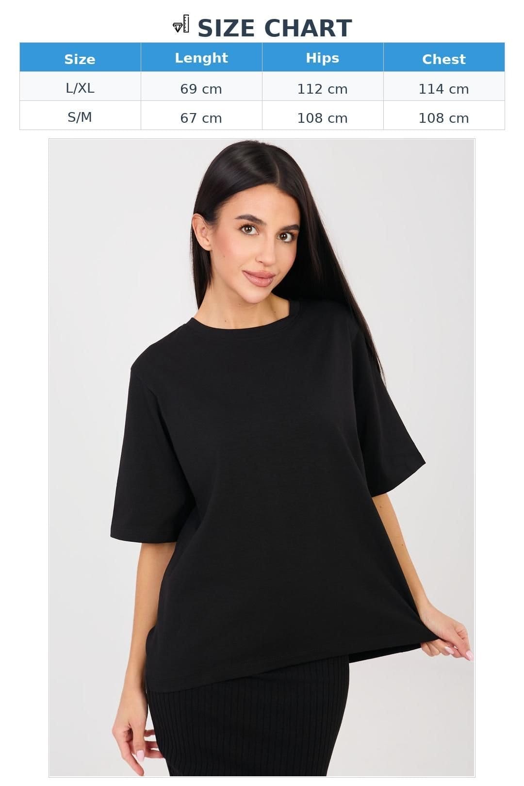 Love Lace Love Lace Women's Cotton Elastane Casual Character Basic T-Shirt in Black - 4