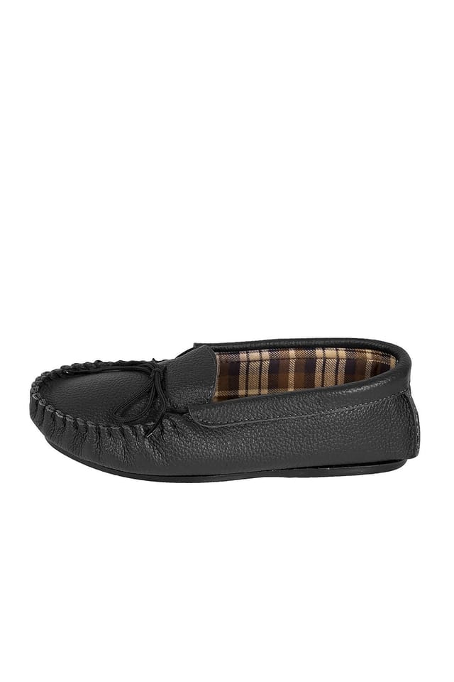 Celtic & Co Celtic & Co Men's British Golf Moccasins in Black - 3