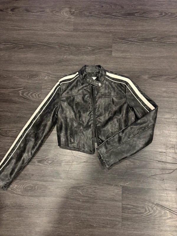 Bershka Bershka Leather Biker Jacket