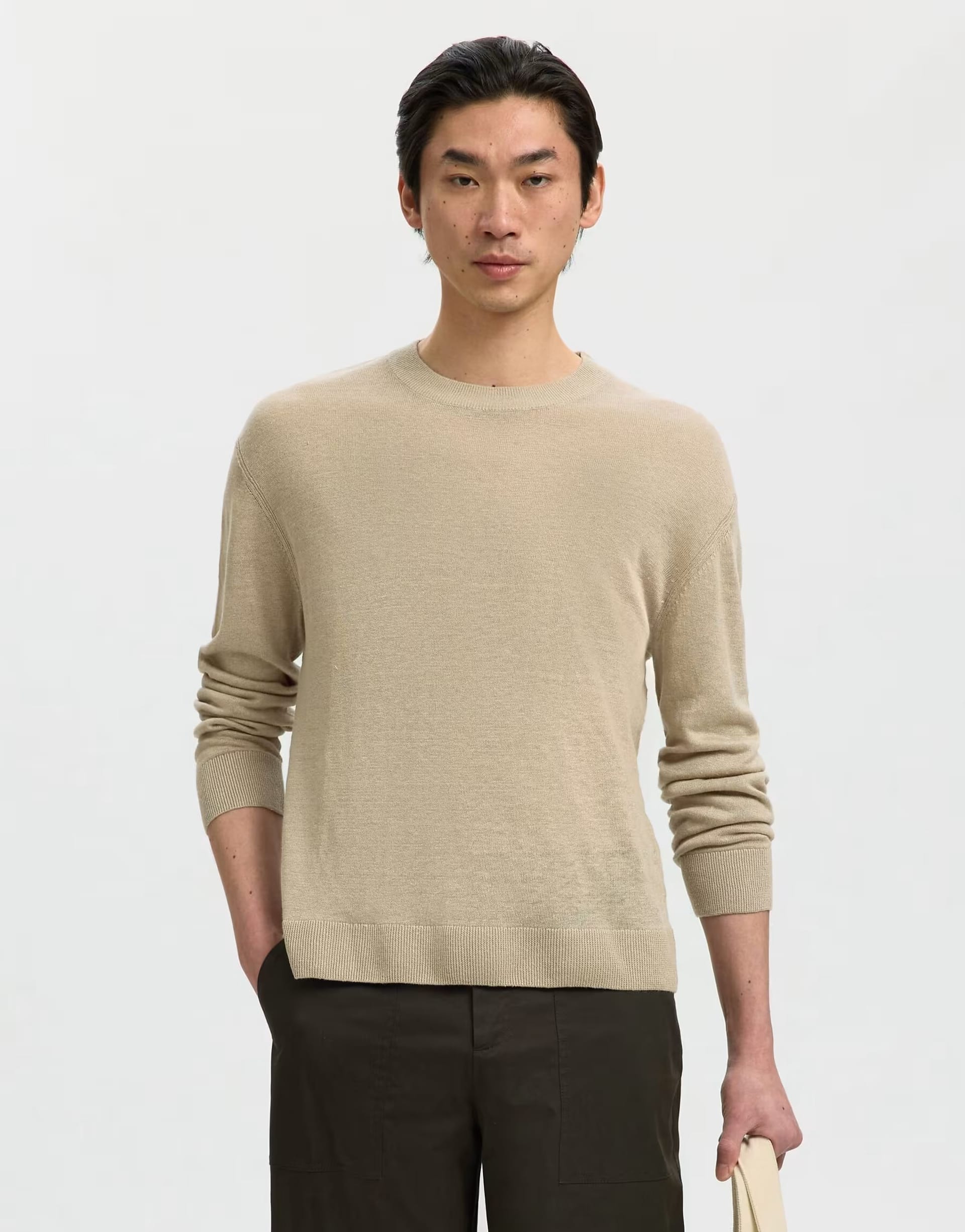 ASOS Seneca Rock Long Sleeved Knit Shirt