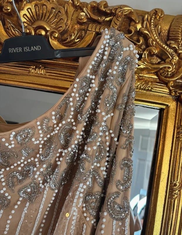 ASOS ASOS luxe curve embellished dress