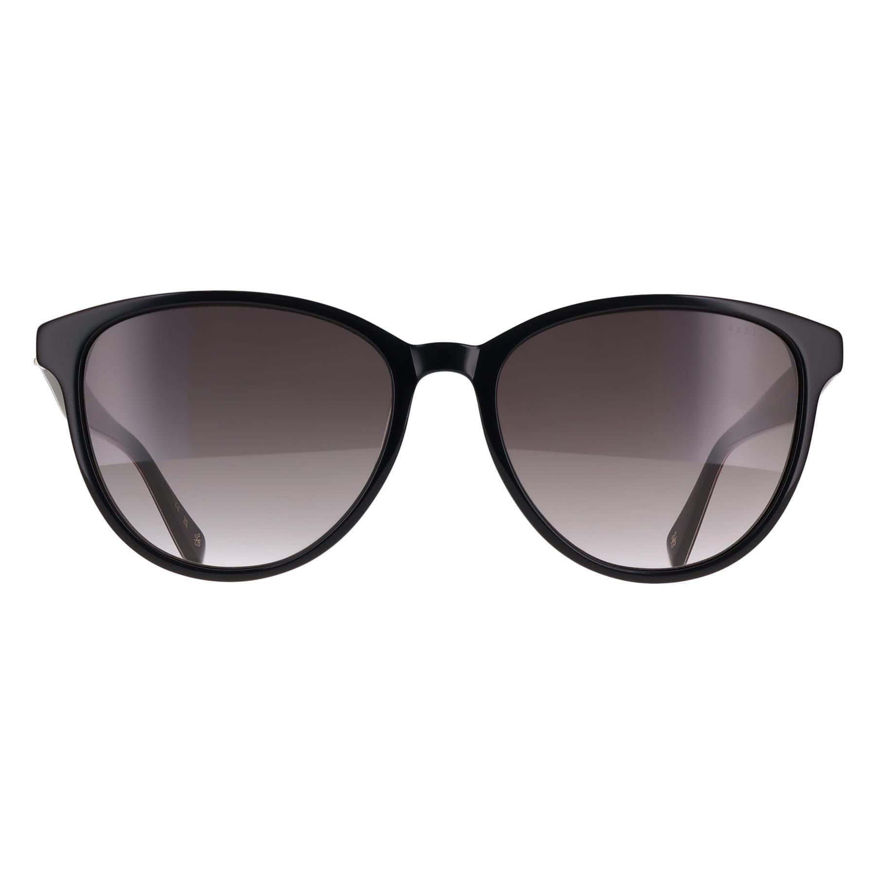 Ted Baker Ted Baker Women's Oval Gloss Solid Black Grey Gradient TB1763 Flori