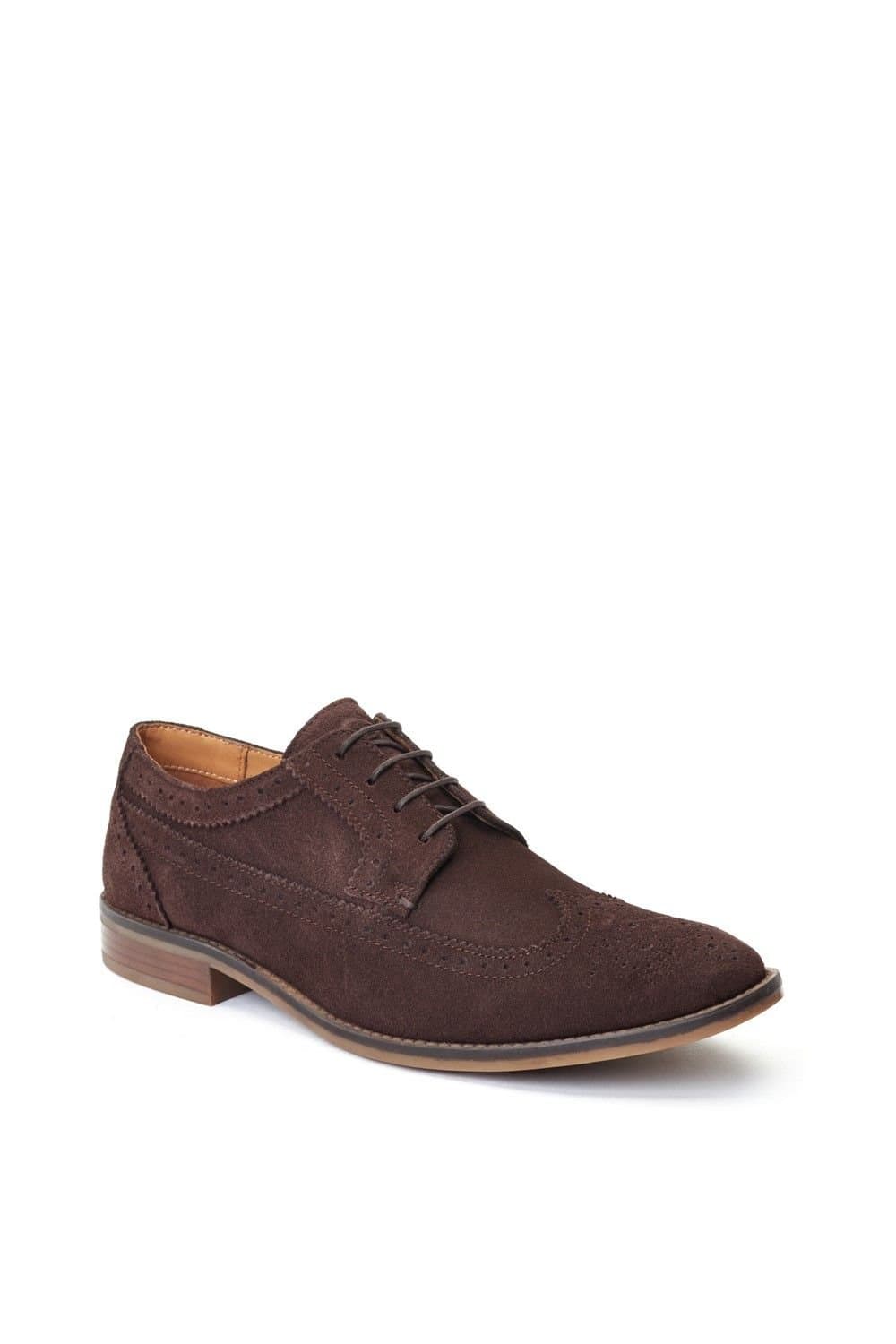 Base London Base London Men's Twain Brogue Shoe in Brown