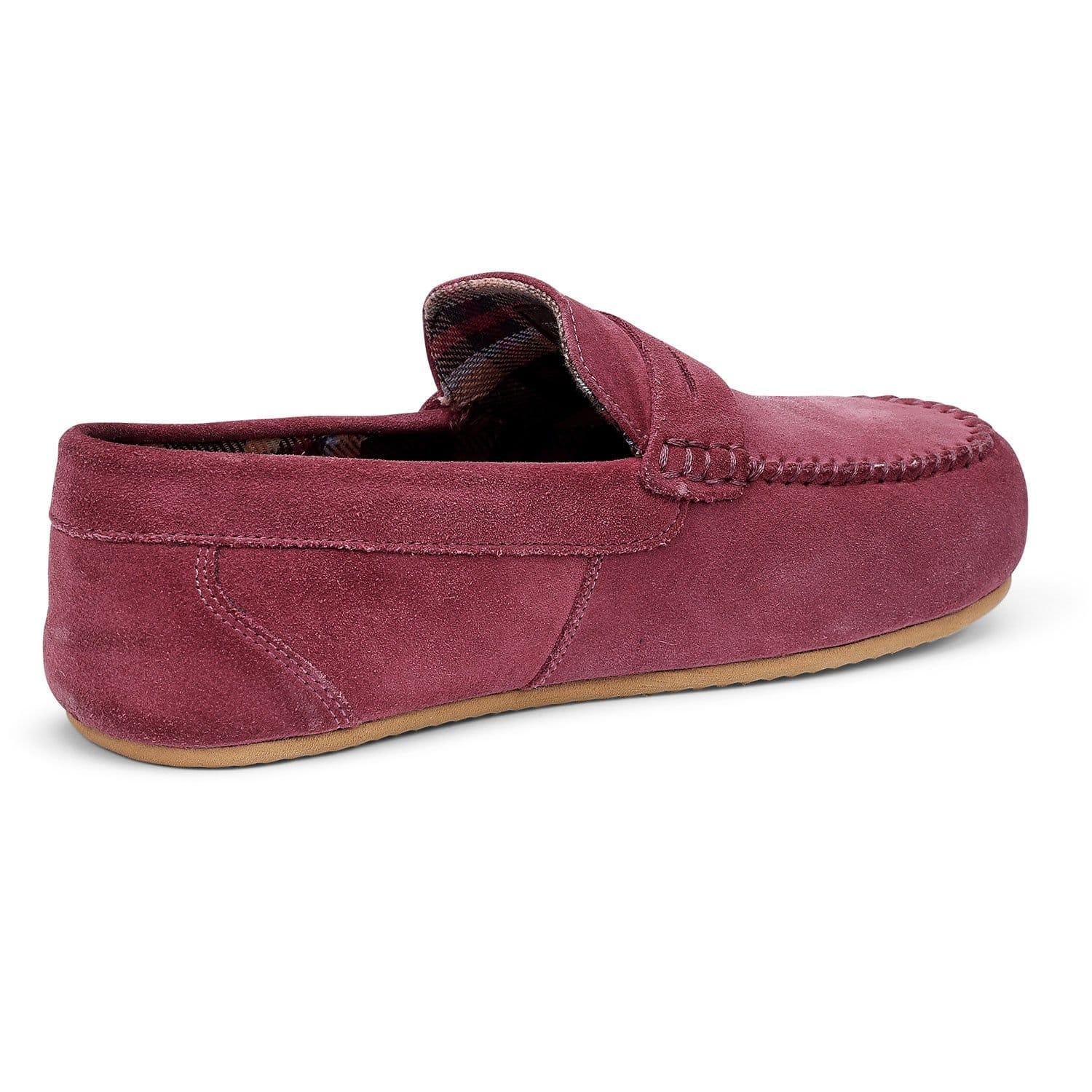 Hotter Hotter Women's 'Serene' Suede Slippers in Rose - 4